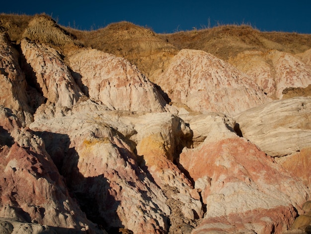 Paint Mines Interpretive Park près de la ville de Calhan, Colorado.