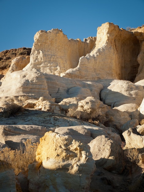 Paint Mines Interpretive Park près de la ville de Calhan, Colorado.