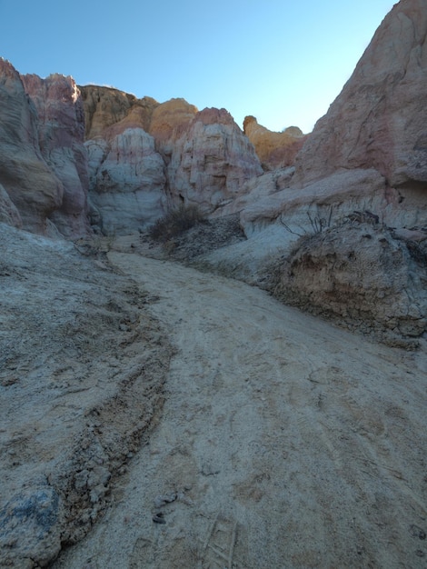 Paint Mines Interpretive Park près de la ville de Calhan, Colorado.