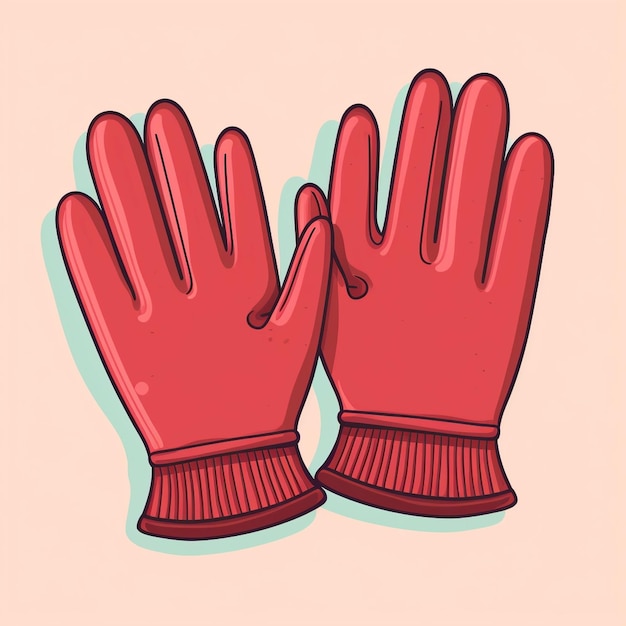 Photo une paire de gants.