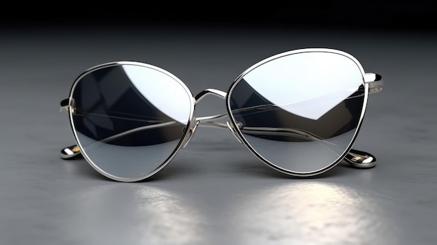 Une paire de lunettes avec un fond noir et le mot " sur le dessous ".