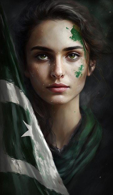 Pakistan fête de l'indépendance portrait du peuple pakistanais 14 août ai imae