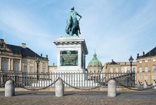 Palais d'Amalienborg à Copenhague Danemark