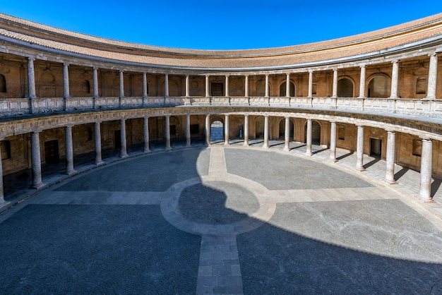 Palais de Charles V à Granda, situé juste à côté de l'Alhambra à Grenade