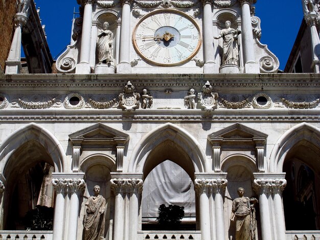 Palais des Doges sur la Place Saint Marc Venise Italie