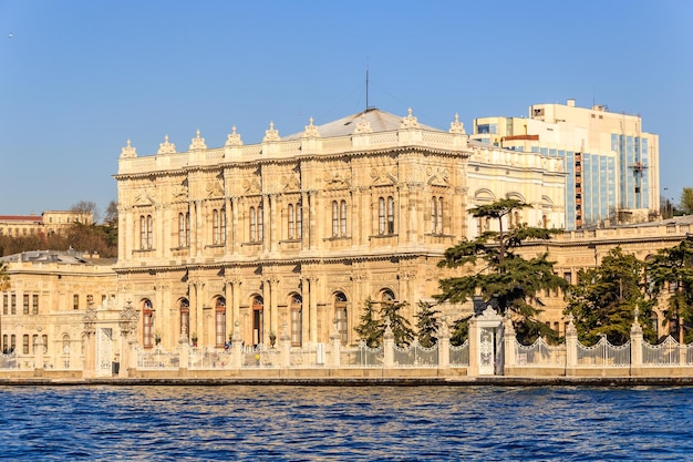 Palais de Dolmabahçe, Istanbul, vue depuis la mer de Marmara