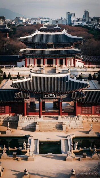 Le palais de Gyeongbokgung