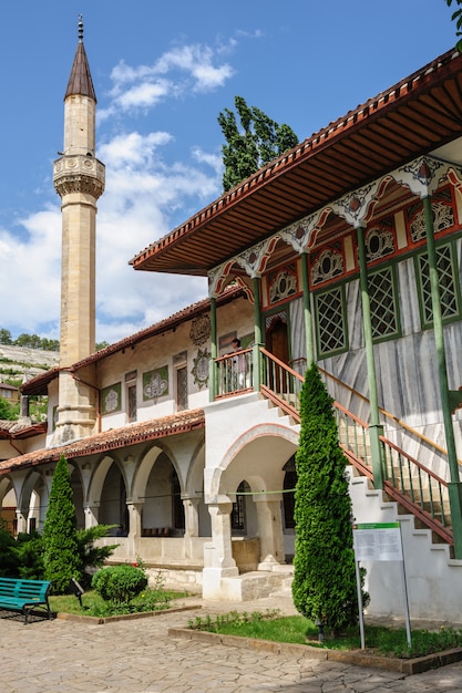 Photo palais de khan à bakhchisarai, crimée, ukraine