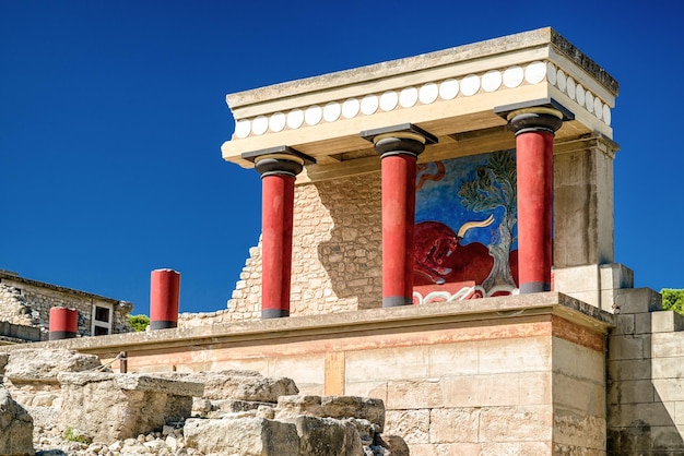 Palais de Knossos Crète Grèce