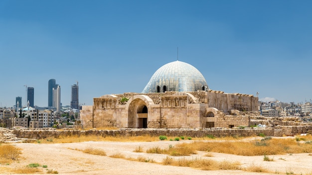 Palais des Omeyyades à la Citadelle d'Amman - Jordanie