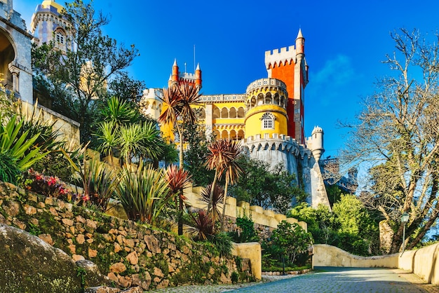 Palais de Pena à Sintra Portugal patrimoine mondial