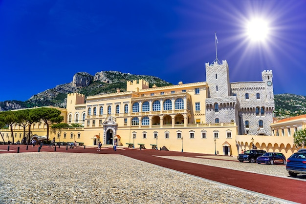 Palais Princier à Fontvielle MonteCarlo Monaco Côte d'Azur Côte d'Azur