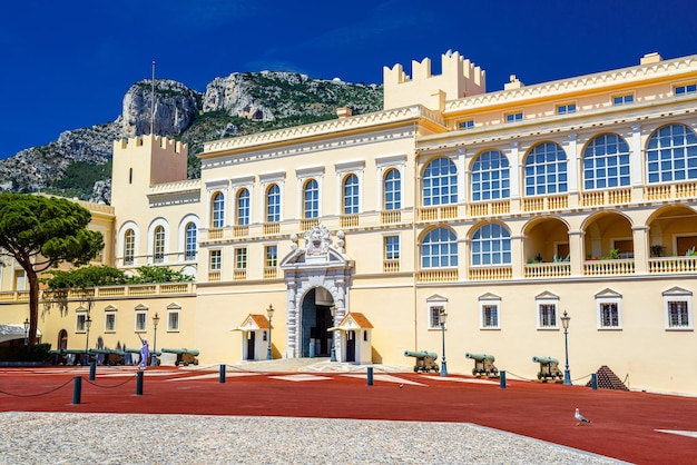 Palais Princier à Fontvielle MonteCarlo Monaco Côte d'Azur Côte d'Azur