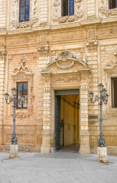 Le palais de la province à Lecce