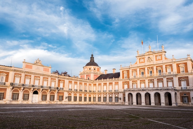 Photo palais royal d'aranjuez, madrid, espagne.