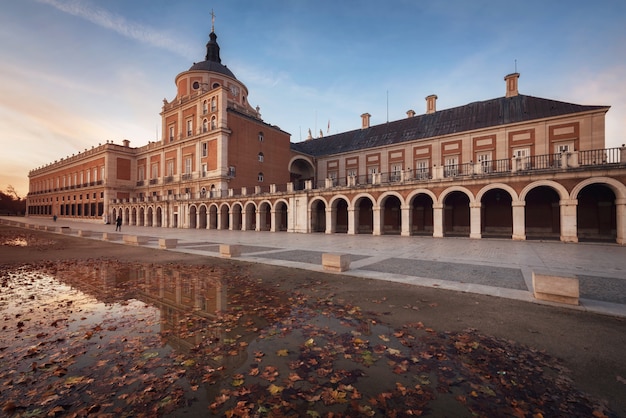 Photo palais royal d'aranjuez, madrid, espagne.
