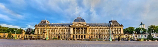 Le palais royal de Bruxelles en Belgique