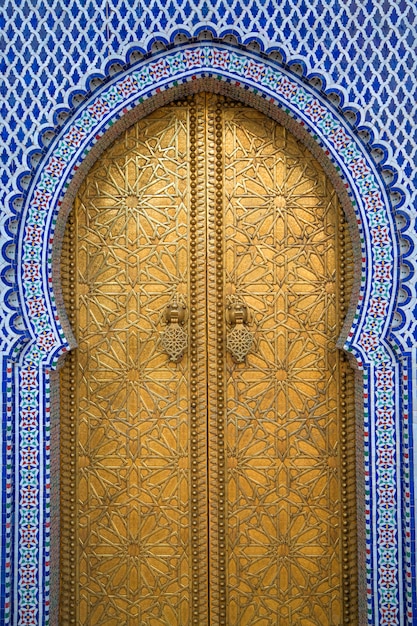 Photo palais royal à fès, maroc