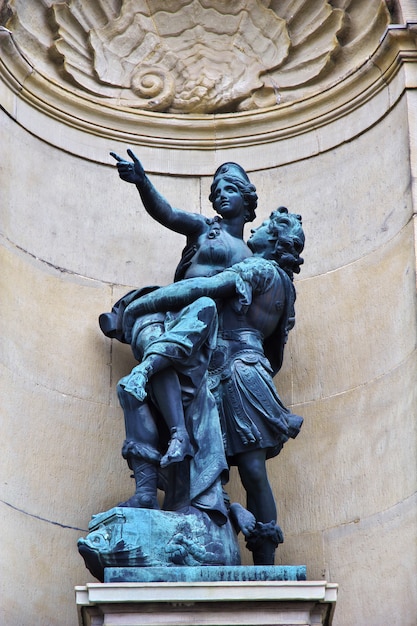 Le palais royal de Stockholm, Suède