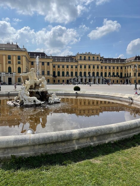 Photo le palais de schönbrunn à vienne