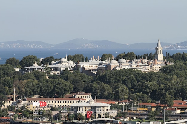 Palais de Topkapi dans la ville d'Istanbul