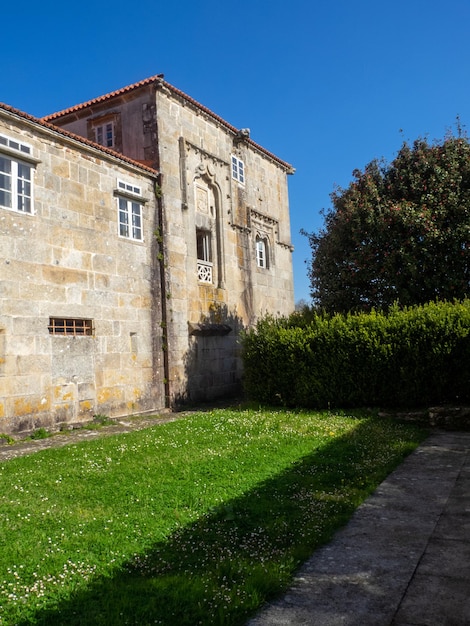 Palais Torres do Allo du XVe siècle Il est l'un des plus anciens manoirs de Galice A Coruna