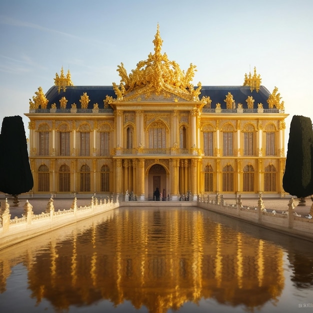 Photo le palais de versailles les photos du palais de