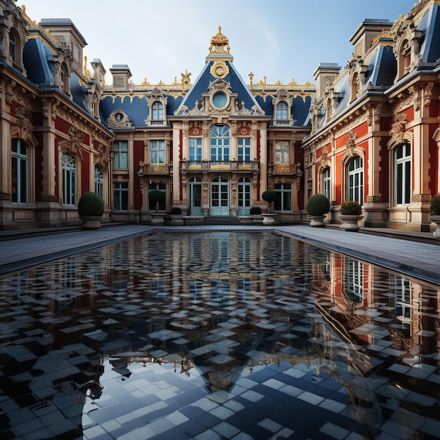 Photo le palais de versailles