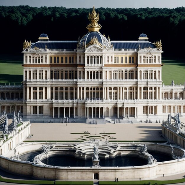 Photo le palais de versailles