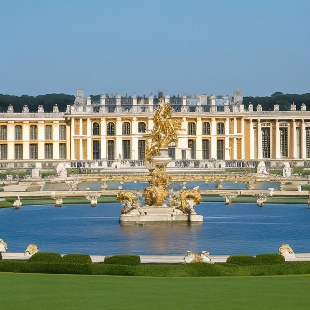 Photo le palais de versailles