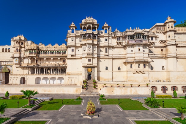 Palais de la ville d'Udaipur en Inde
