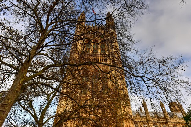 Le palais de Westminster à Londres, en Angleterre