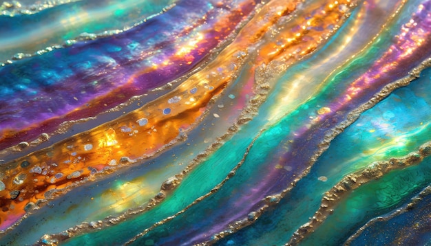 Palette de mer tranquille Iridescent MotherofPearl texture