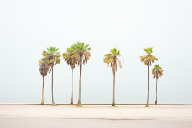 Des palmiers emblématiques dans une zone de résistance côtière