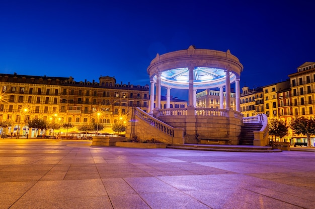 Pampelune Navarre Espagne plaza del Castillo square