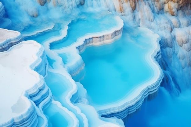 Pamukkale, la merveille naturelle à couper le souffle de la Turquie, avec ses sources thermales tranquilles et ses époques spectaculaires