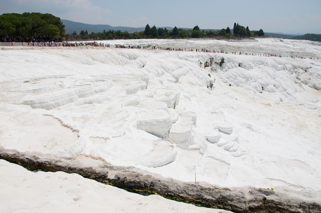 Pamukkale Turquie voyage montagnes d'eau