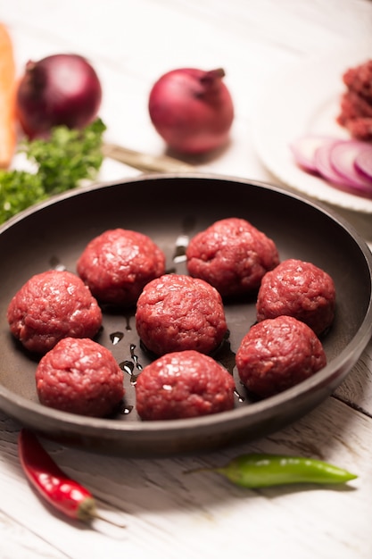 Pan de boulettes de viande