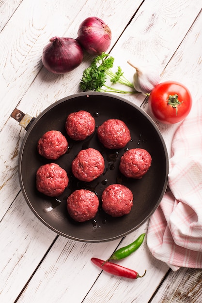 Pan de boulettes de viande