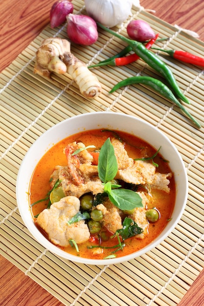 Panaeng Curry au porc