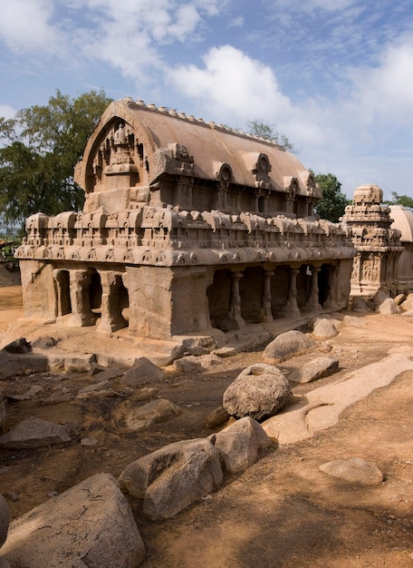 Panch Rathas Mamallapuram Inde