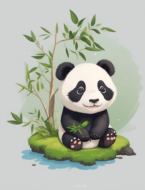 panda dans son habitat