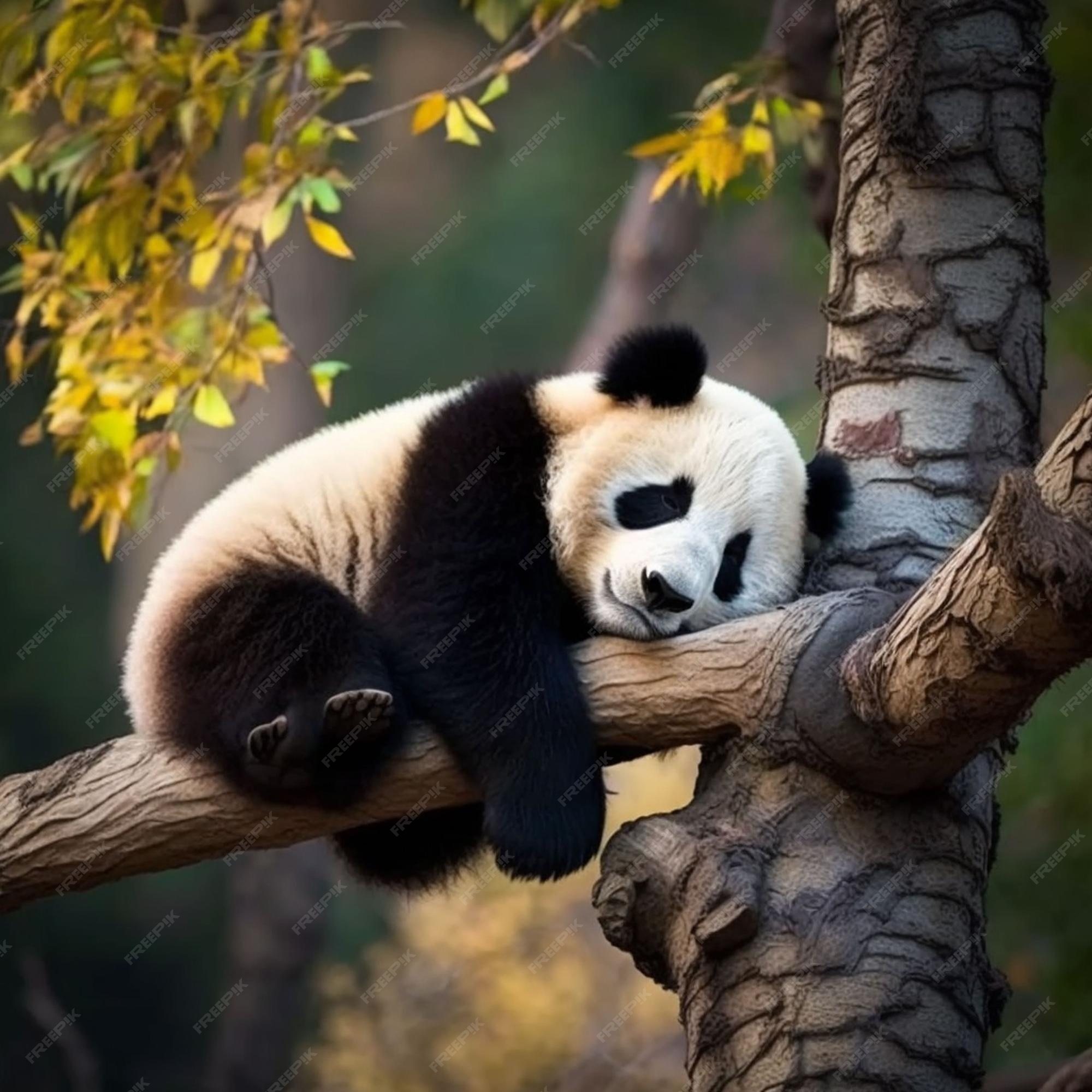 Bannissement d'une semaine de Crapouille la vinasse Panda-qui-dort-branche-arbre_888748-310