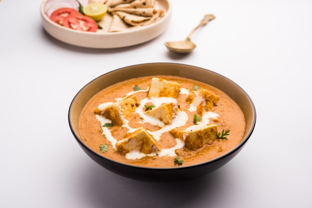 Paneer Beurre Masala ou Fromage Cottage Curry