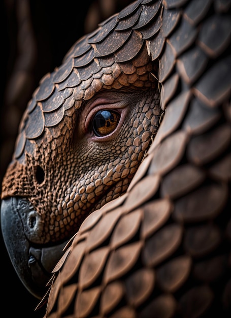 Pangolin arboricole d'Afrique