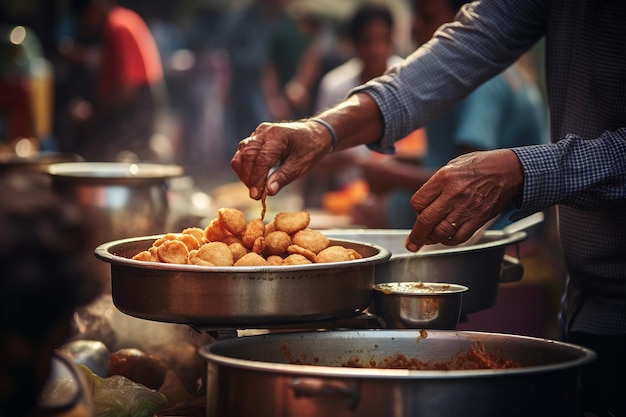 Pani Puri Une symphonie de nourriture de rue