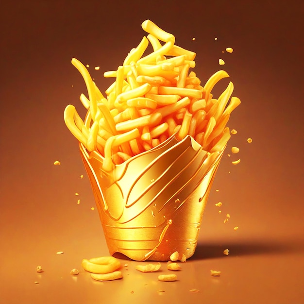 Un panier de frites a été généré