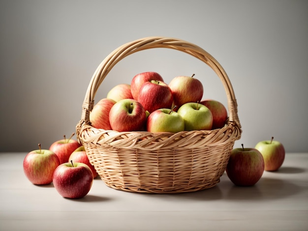 Un panier de pommes