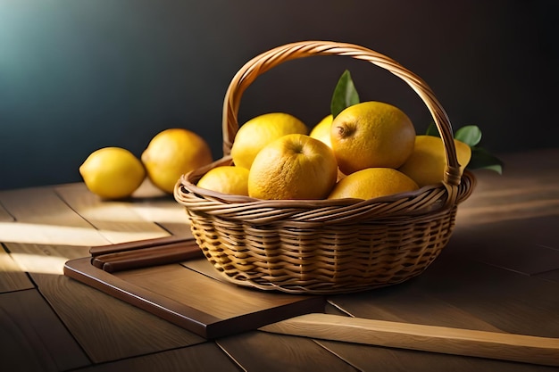 Un panier rempli de citrons amers