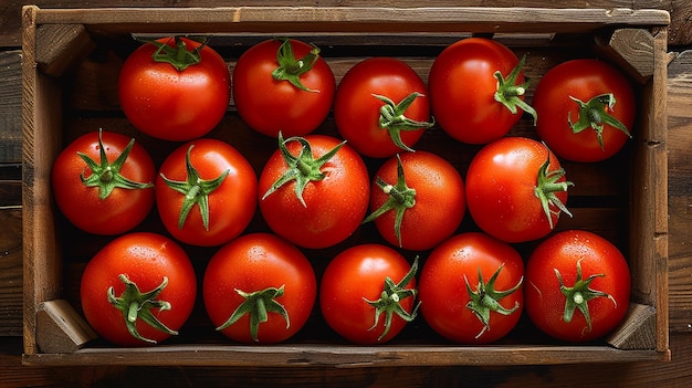 Le panier de tomates